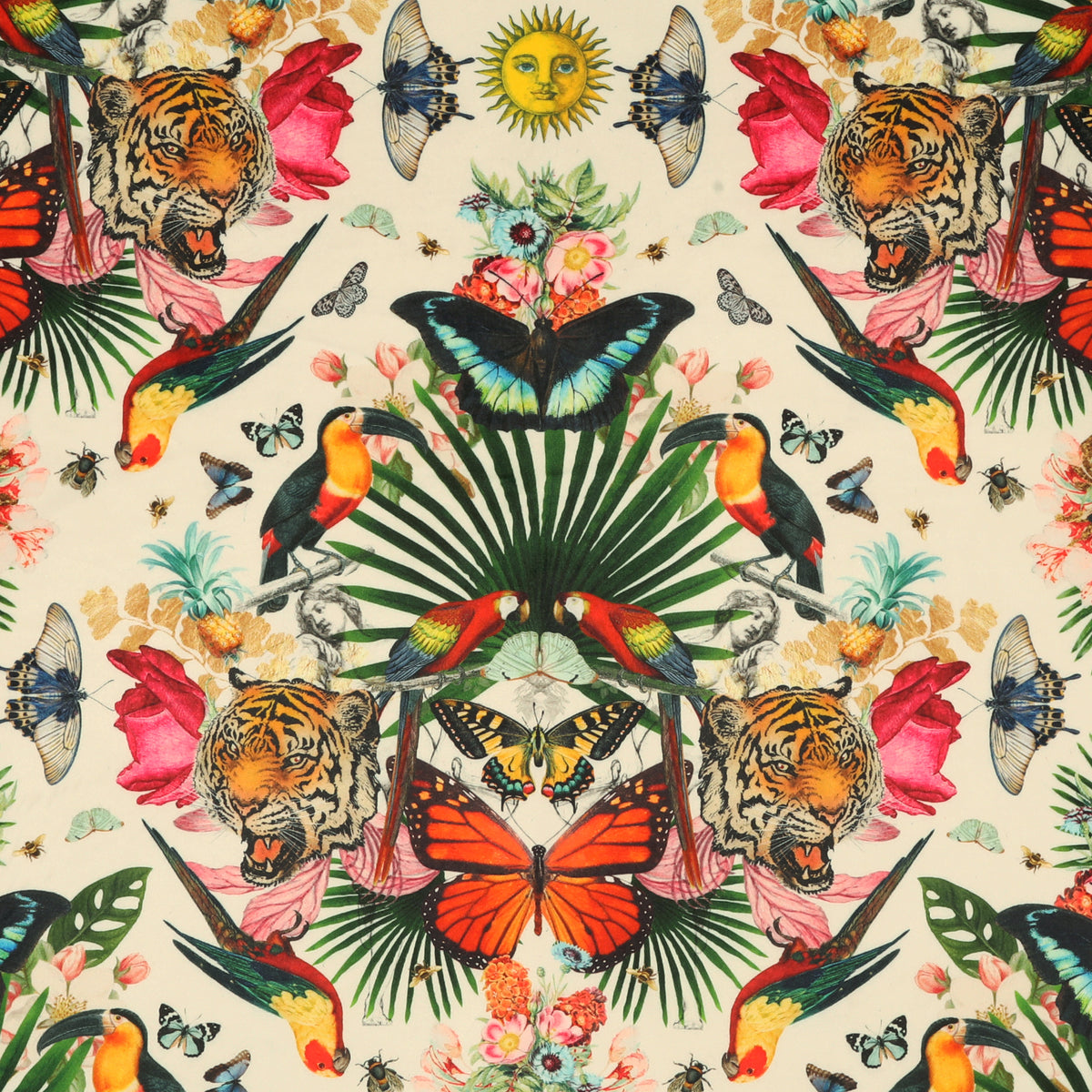 Carrie Neely Paradise Lost Velvet Fabric Multi