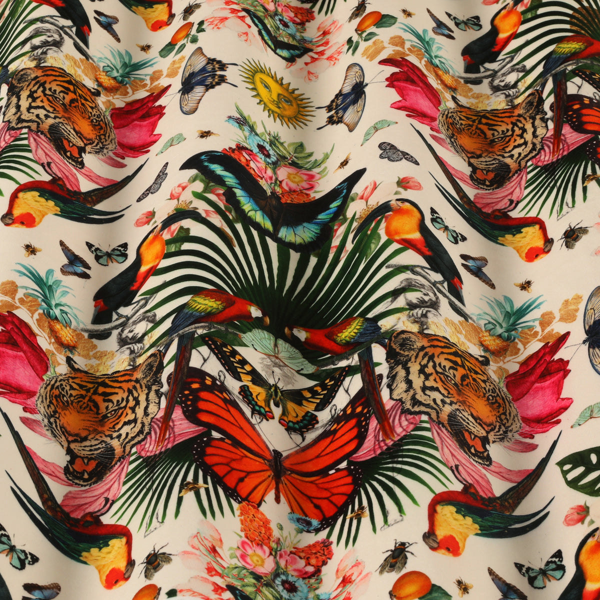 Carrie Neely Paradise Lost Velvet Made To Measure Curtains Multi