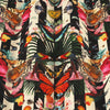 Carrie Neely Paradise Lost Velvet Stripe Made To Measure Roman Blind Zebra