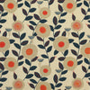 ANTE DECOR Seville Printed Cotton Fabric Lapis