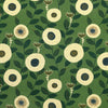 ANTE DECOR Seville Printed Cotton Fabric Emerald