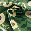 ANTE DECOR Seville Printed Cotton Fabric Emerald