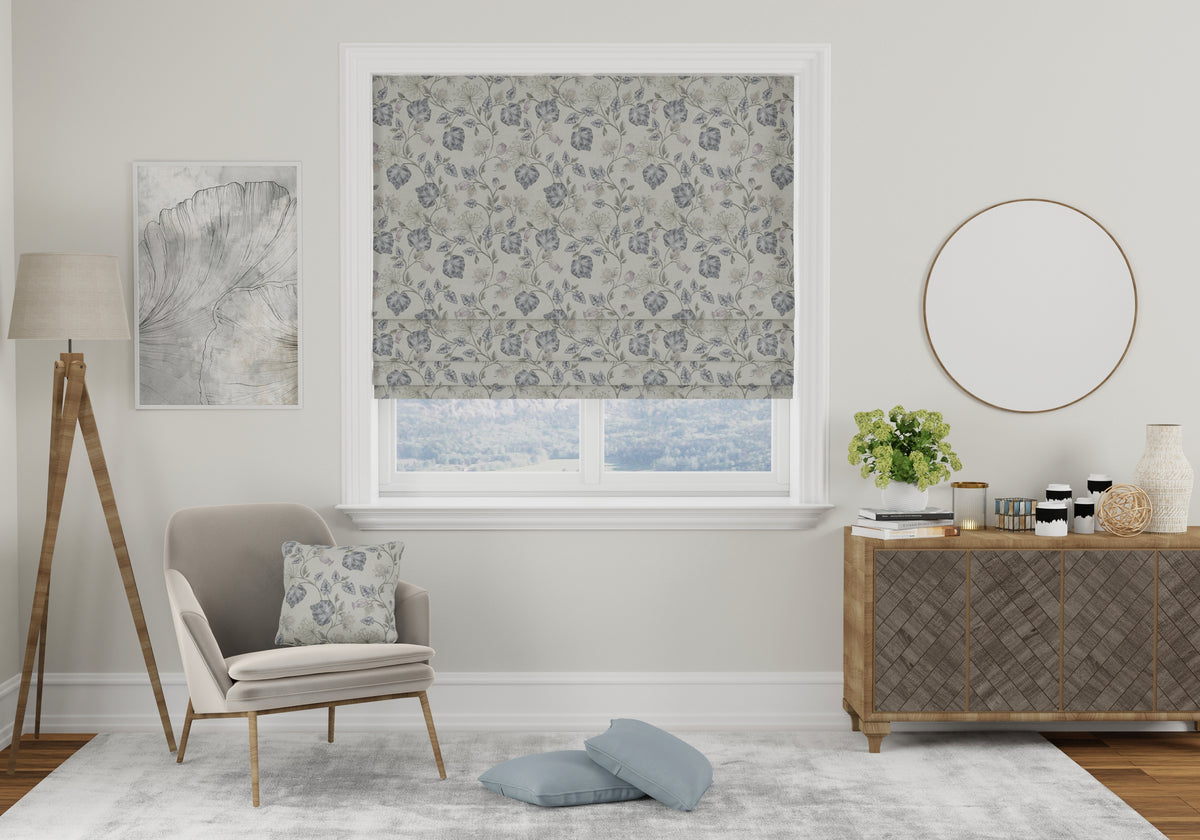 Parchment Made to Measure Roman Blind Feather