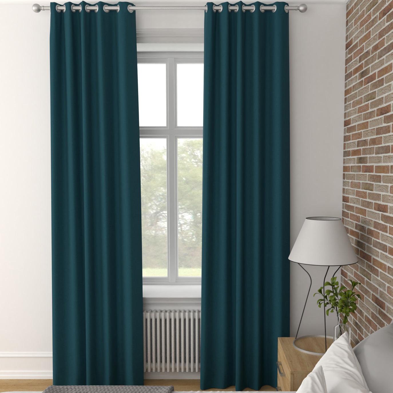 Paris Made to Measure Curtain Navy