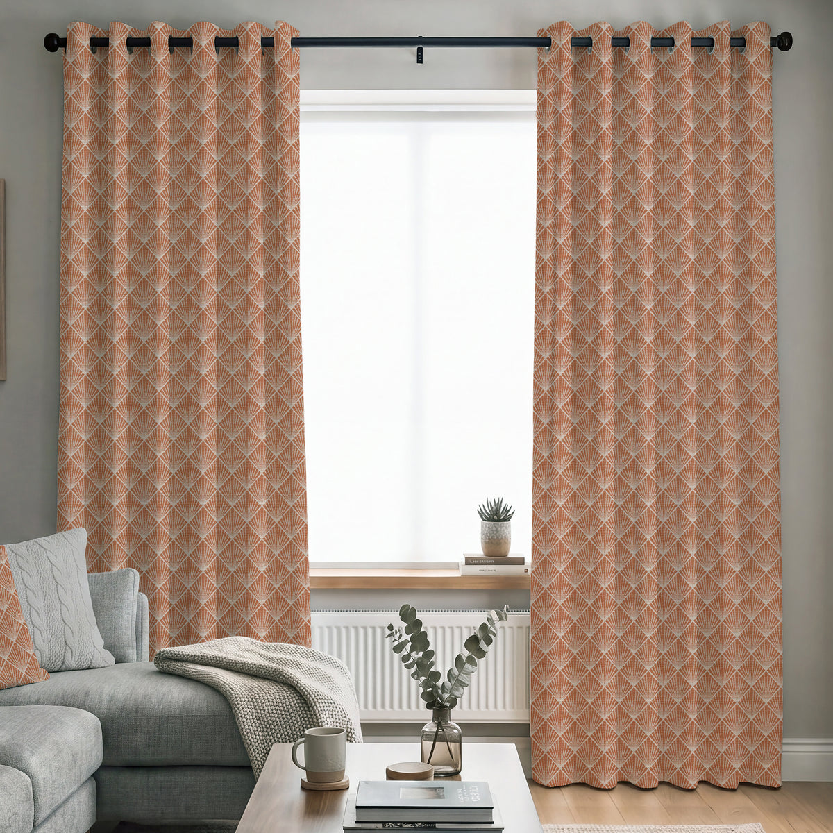 ANTE DECOR Paris Woven Made To Measure Curtains Boiler