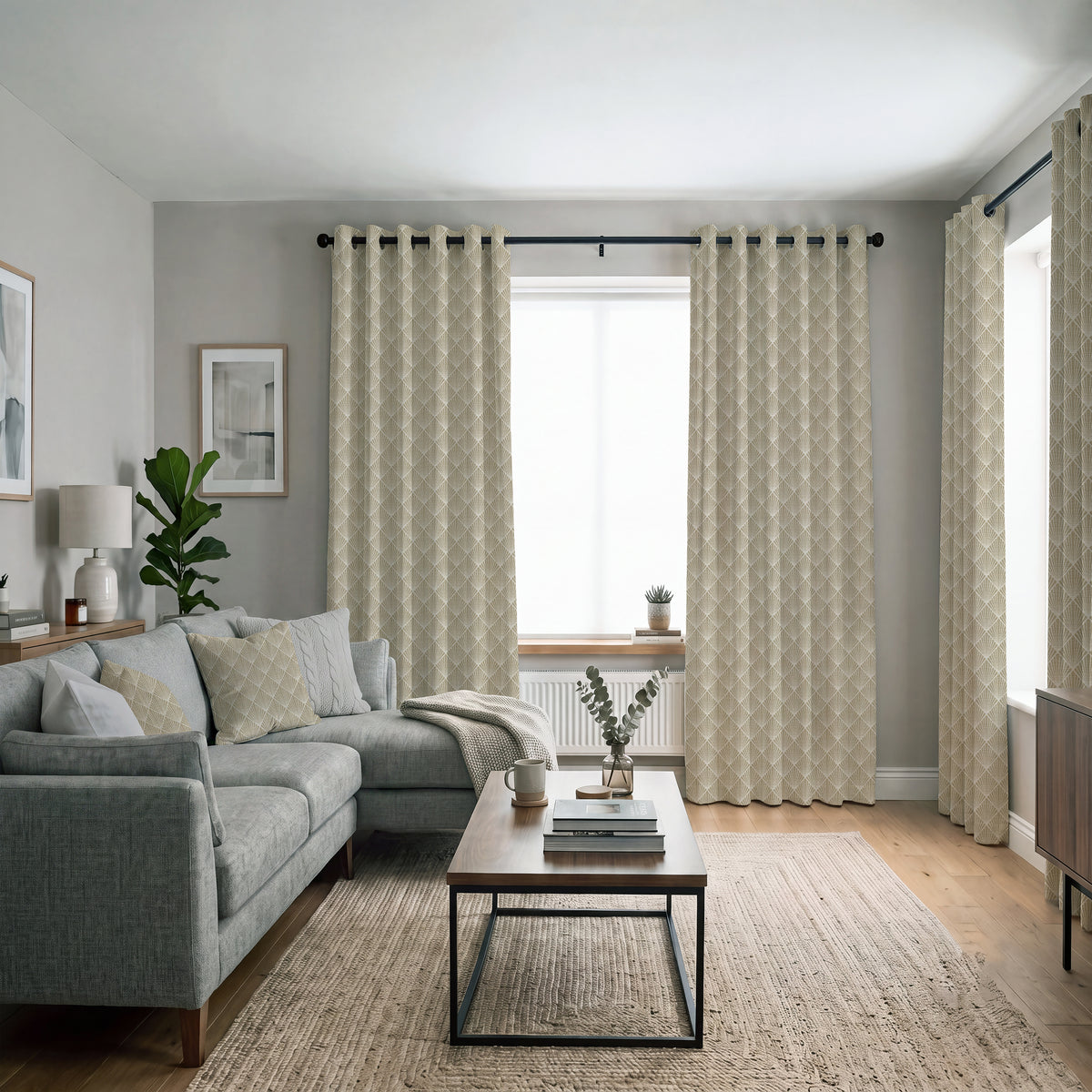 ANTE DECOR Paris Woven Made To Measure Curtains Vision