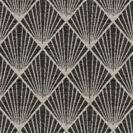 ANTE DECOR Paris Woven Fabric Black