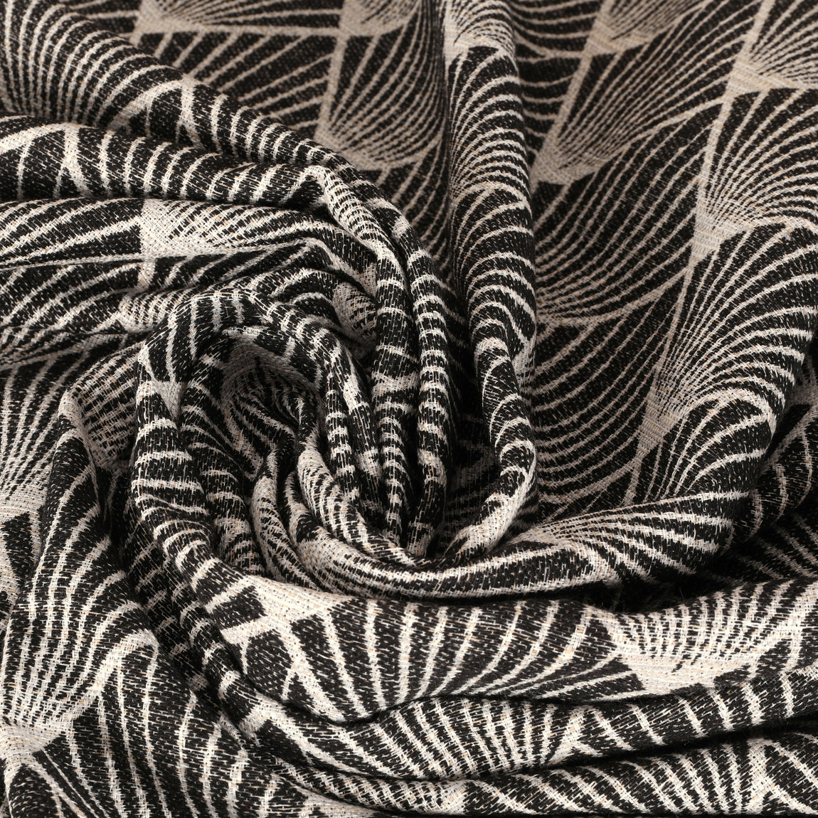 ANTE DECOR Paris Woven Fabric Black