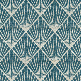 ANTE DECOR Paris Fabric Blue