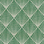 ANTE DECOR Paris Woven Made To Measure Curtains Green Sample Image