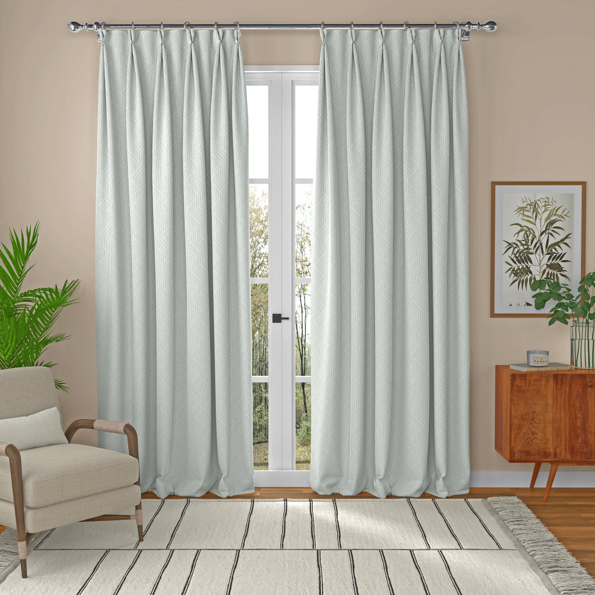 ANTE DECOR Paros Made To Measure Roman Blind Grey