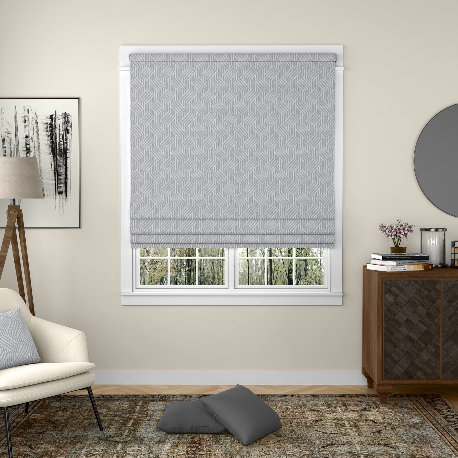 ANTE DECOR Paros Made To Measure Curtains Charcoal