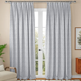 ANTE DECOR Paros Made To Measure Curtains Charcoal