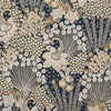 Linda Barker Millefiori Jacquard Fabric Azzuro