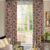 Linda Barker Millefiori Jacquard Made To Measure Curtains Rossa