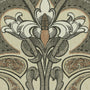 HOUSE Llewelyn-Bowen Gwendoline Printed Damask Made To Measure Roman Blind Ashrose Sample Image