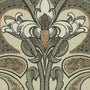 HOUSE Llewelyn-Bowen Gwendoline Printed Damask Made To Measure Curtains Ashrose Sample Image