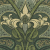 HOUSE Llewelyn-Bowen Gwendoline Printed Damask Made To Measure Curtains Virelle