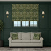 HOUSE Llewelyn-Bowen Gwendoline Printed Damask Made To Measure Roman Blind Virelle