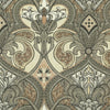 HOUSE Llewelyn-Bowen Gwendoline Printed Damask Fabric Ashrose