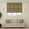 HOUSE Llewelyn-Bowen Gwendoline Printed Damask Made To Measure Roman Blind Aurelia