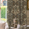 HOUSE Llewelyn-Bowen Gwendoline Printed Damask Made To Measure Curtains Ashrose