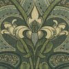 HOUSE Llewelyn-Bowen Gwendoline Printed Damask Fabric Virelle