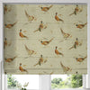 Pheasant Made to Measure Roman Blind Natural