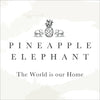 Pineapple Elephant Cotton Rich Narrow Woven Stripe Duvet Cover Bedding Set Mole