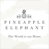 Pineapple Elephant Zanzibar Yarn Dyed Stripe Duvet Cover Bedding Set Blue