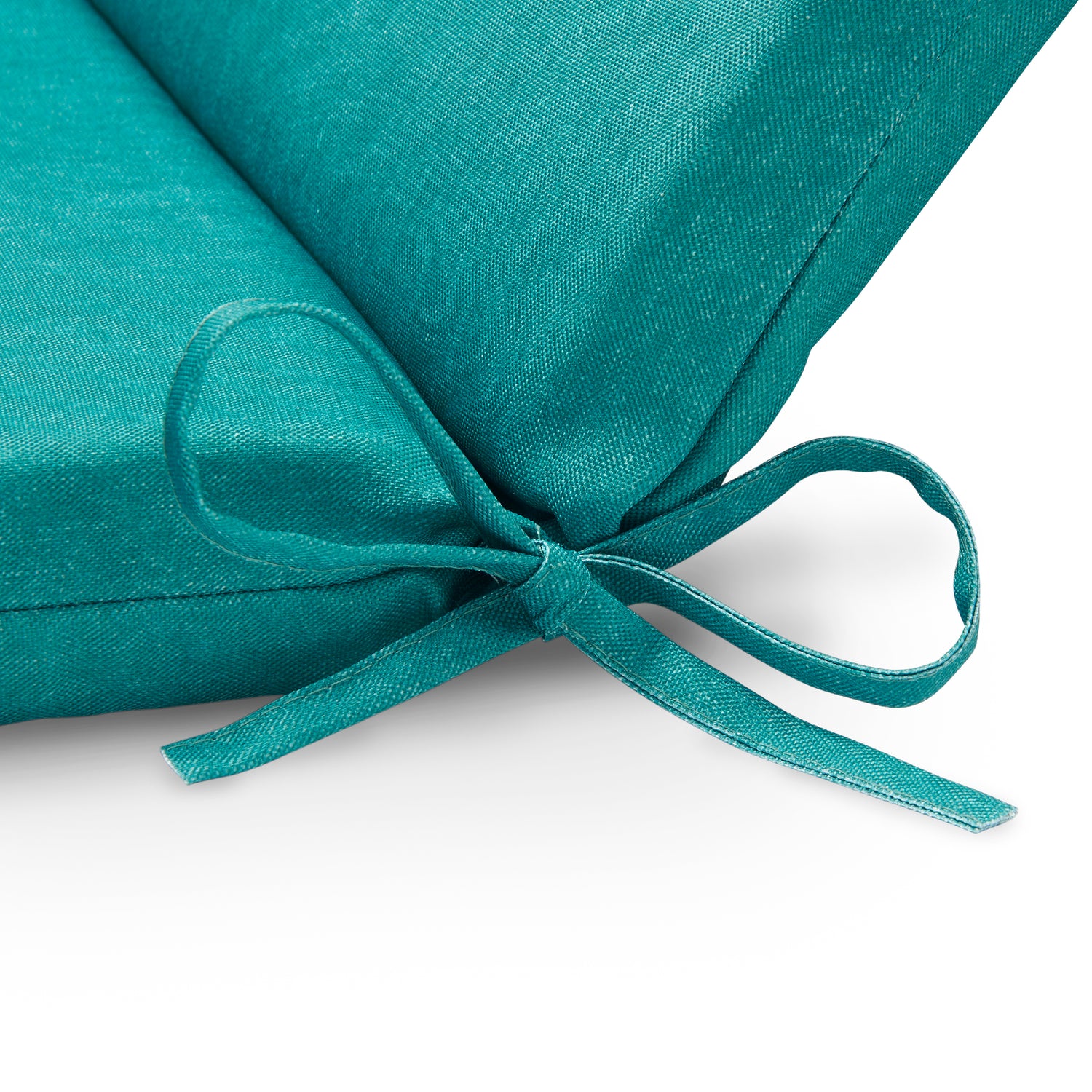 Plain Water Resistant Outdoor Bench Pad 45cm x 125cm Green