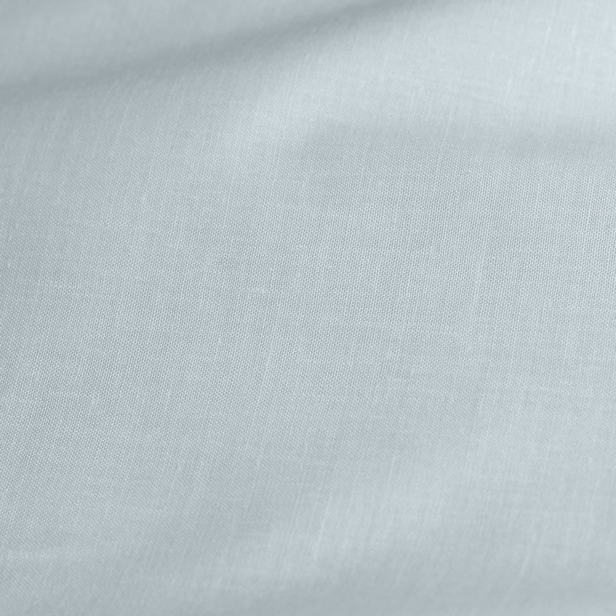 Serene Plain Dyed Bed Linen Fitted Sheet Duckegg
