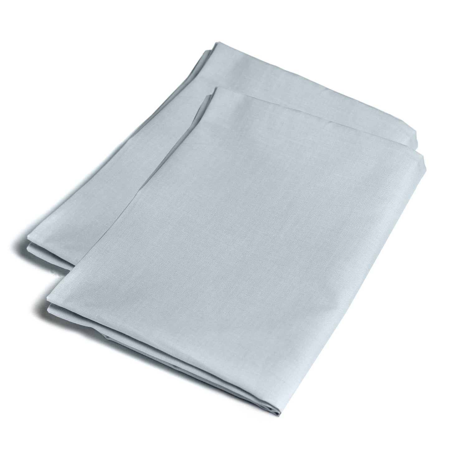 Serene Plain Dyed Pillowcase Duckegg