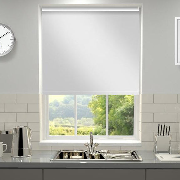 Plain PVC Made to Measure Blackout Roller Blind