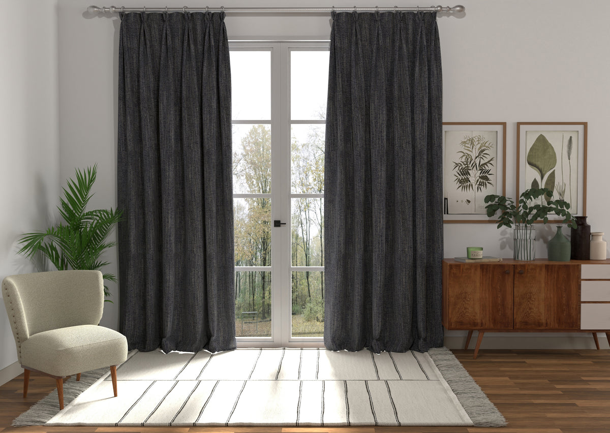 Polaris Made to Measure Curtain Navy