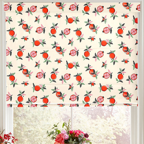 Cath Kidston Pomegranate Made to Measure Roman Blind Orange