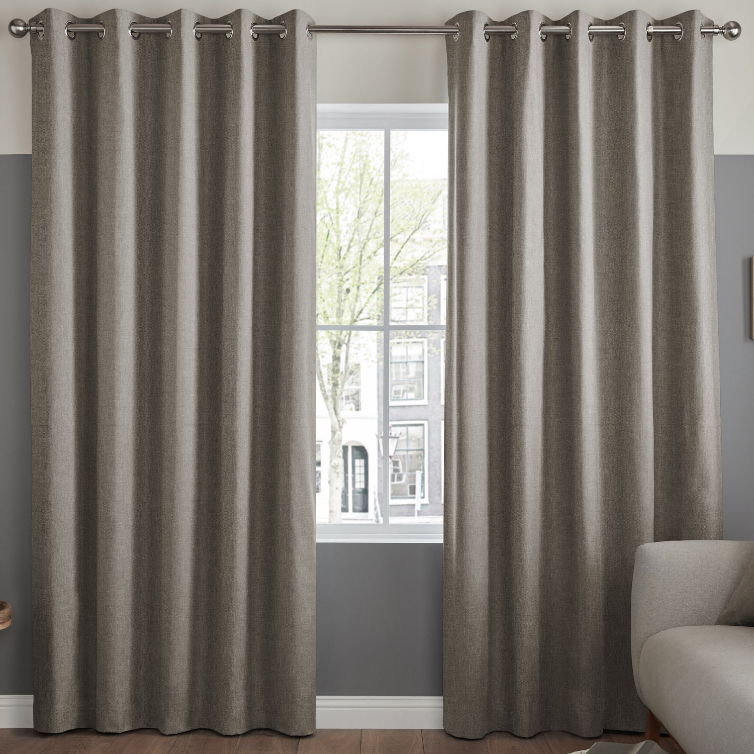 Positano Made to Measure Curtain Otter
