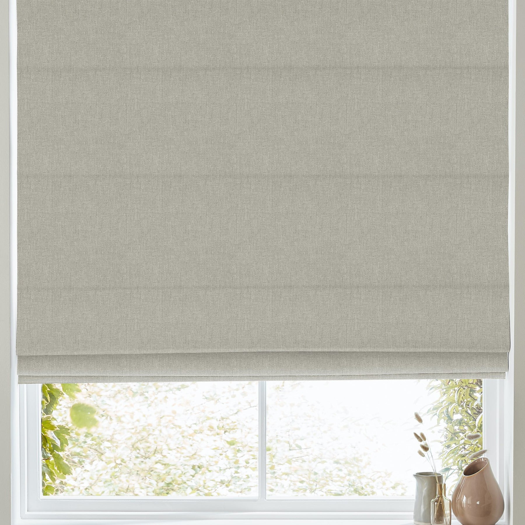 Positano Roman Blind Oatmeal