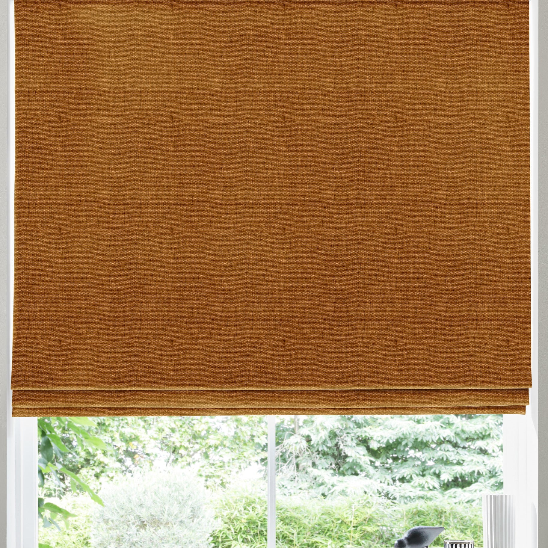 Rome Rust Rug Positano Roman Blind in Rust | 4.8 Star Brand Rating | Terrys