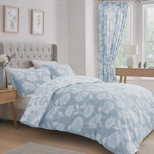 Video of Dreams & Drapes Chrysanthemum Duvet Cover Bedding Set Blue