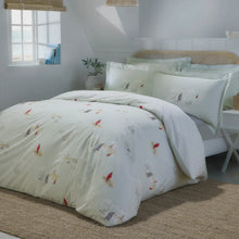 Video of Sophie Allport Coastal Boats Duvet Cover Bedding Set Blue