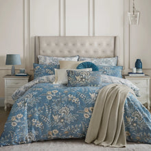 Video of Laura Ashley Marlbrook Duvet Cover Bedding Set Dusky Seaspray