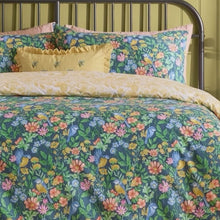 Video of Emerie Floral Duvet Cover Bedding Set Navy