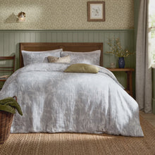 Video of Voyage Maison Braeflower Cotton Muslin Duvet Cover Bedding Set Chambray
