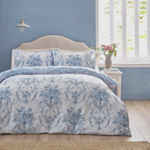 Video of Catherine Lansfield Antoinette Duvet Cover Bedding Set Blue