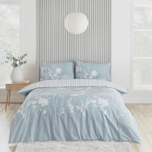 Video of Catherine Lansfield Meadowsweet Floral Duvet Cover Bedding Set Blue