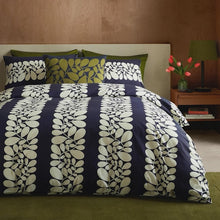 Video of Orla Kiely Sycamore Stripe Bedding Set Space Blue