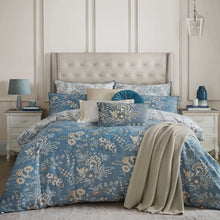 Video of Laura Ashley Marlbrook Duvet Cover Bedding Set Dusky Seaspray