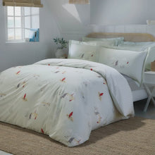 Video of Sophie Allport Coastal Boats Duvet Cover Bedding Set Blue