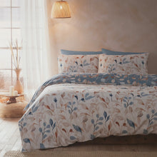 Video of Drift Anya Duvet Cover Bedding Set Blue